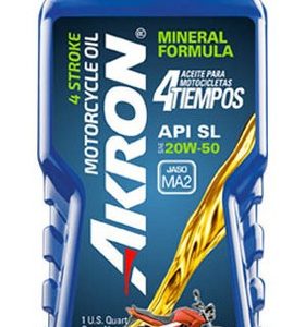 ACEITE BOTE DE 0.946 LT-MOTOCICLETA 4T SL SAE 20W-50 NI