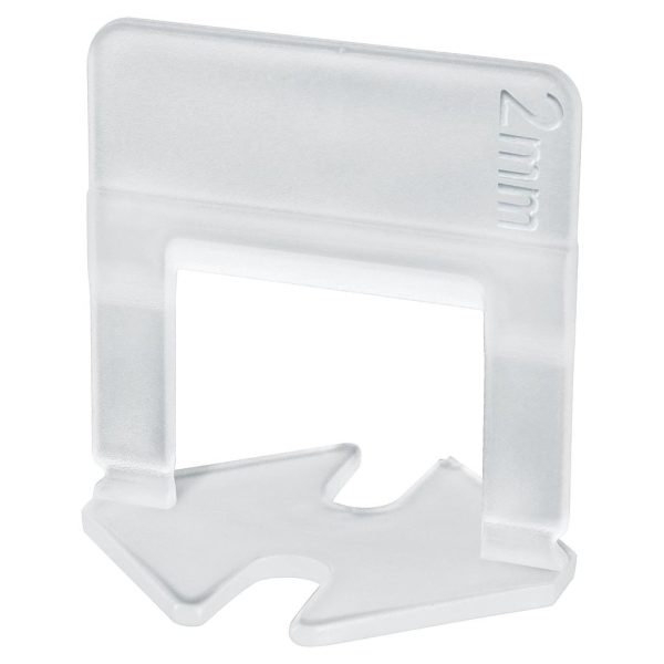 ANCLAS P/NIVELAR AZULEJO 2MM SN-CL20 100PCS TRUPER 100517