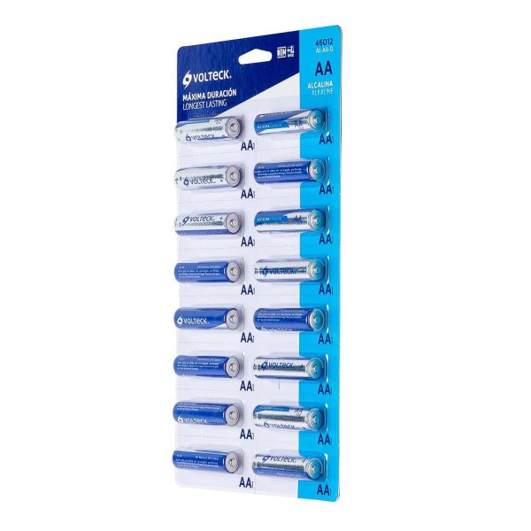 BATERIA ALKALINA AA VOLTECK 1-PZ   46012