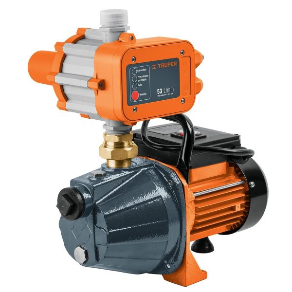 BOMBA P/AGUA 1-HP TRUPER C/PRESURISADOR 19397