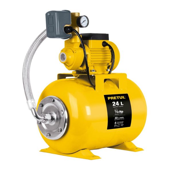 BOMBA P/AGUA 1/2-HP PRETUL HIDRO HIDR-1/2X24P  20183