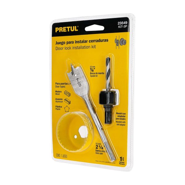 BROCA P/LLAVIN 3-PCS PRETUL   23549
