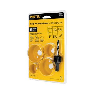 BROCA P/LLAVIN 5-PCS PRETUL   23550