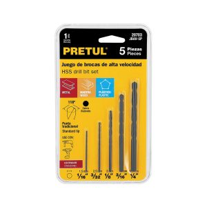 BROCAS PRETUL  5-PCS JBAV-5P P/HIERRO   20703