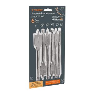 BROCAS TRUP  6-PCS J-BPT-6 T/PALETA P/MADERA  11395