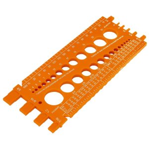 CALIBRADOR TUERCAS/TORNILLOS REGLA-22 TRUPER  10811