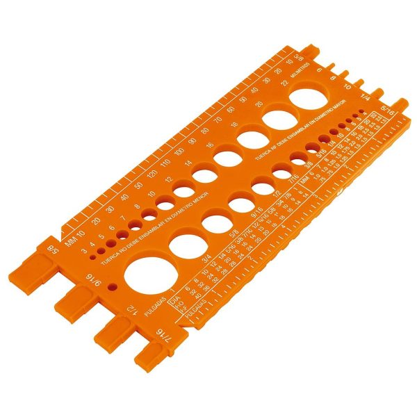 CALIBRADOR TUERCAS/TORNILLOS REGLA-22 TRUPER  10811