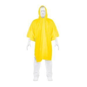 CAPOTE 1-PIEZA UNI AMARILLO PRETUL PONCHO   21541