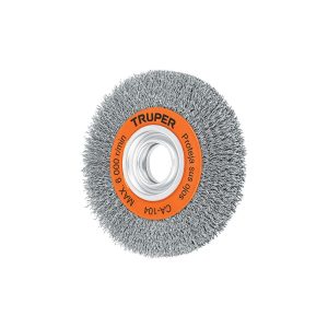 CEPILLO D/ALAMBRE TRUP T/DISCO 6 3/4 0.35MM OND P/ESME  11520
