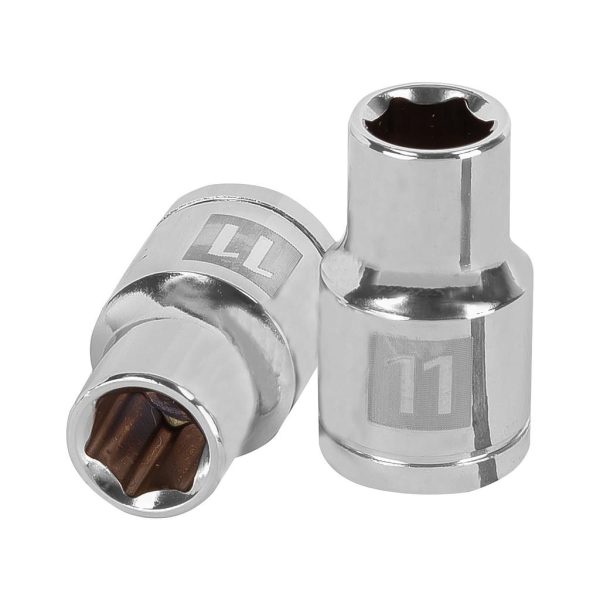 CUBO TRUPER 11MM X 1/2 D-5411-M CP 6-PUNTAS   13261