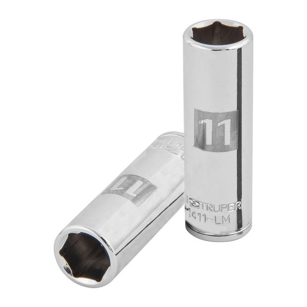 CUBO TRUPER 11MM X 1/4 D-4711LM 6 PUNTAS LARG   13205