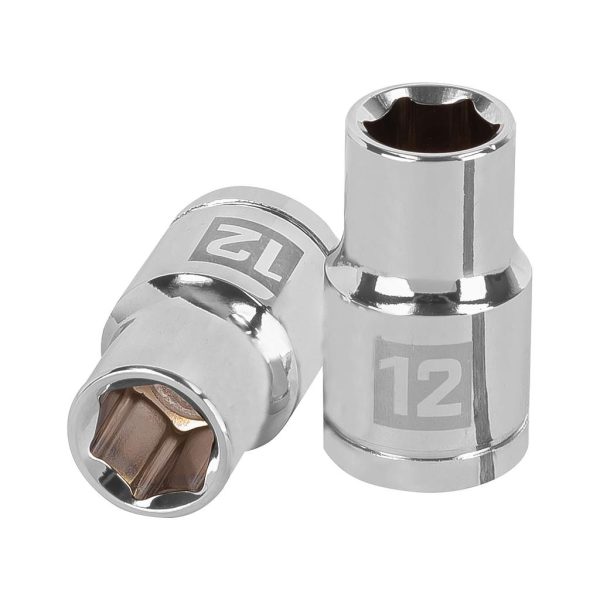 CUBO TRUPER 12MM X 1/2 D-5412-MB CP 6-PUNTAS   13262
