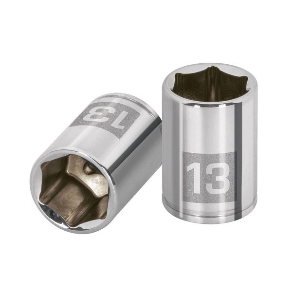 CUBO TRUPER 13MM X 1/4 D-4713M 6-PUNTAS   13175