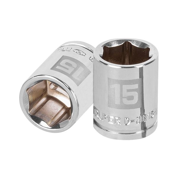 CUBO TRUPER 15MM X 3/8 D-5215-HM 6 PUNTAS   13679