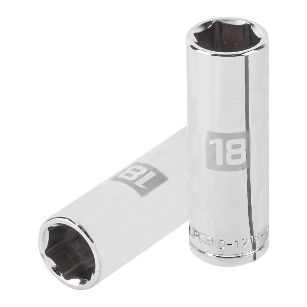 CUBO TRUPER 18MM X 1/2 D-5318-M CP LARG 6-PUN   13358