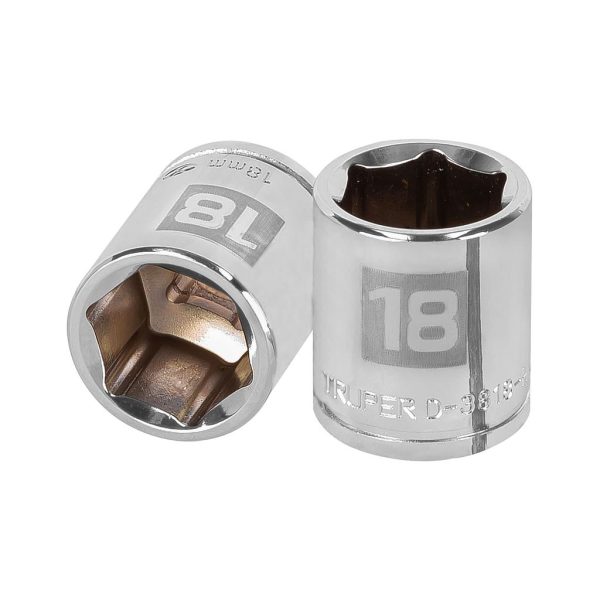 CUBO TRUPER 18MM X 3/8 D-5218-HM 6-PUNTAS   13682