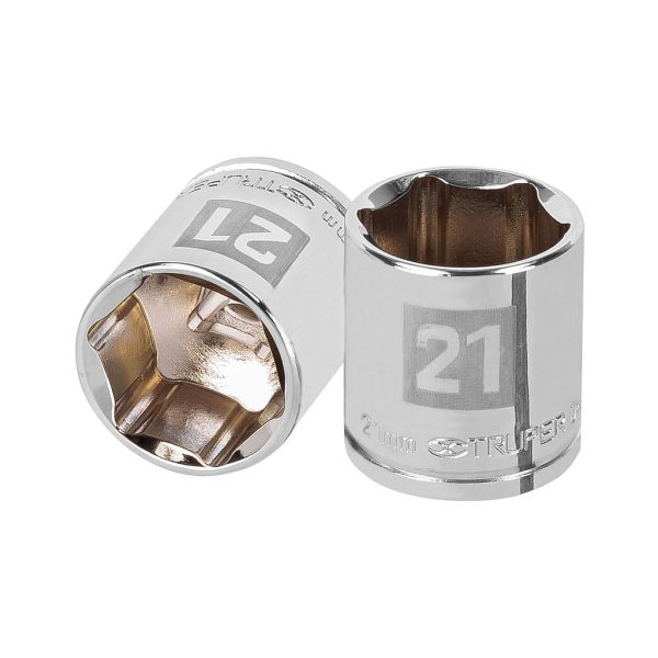 CUBO TRUPER 21MM X 3/8 D-5221-HM HEXAGONAL   13685