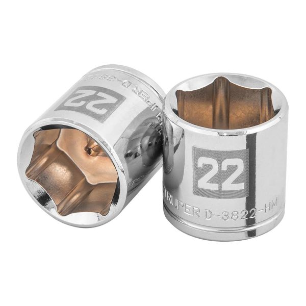 CUBO TRUPER 22MM X 3/8 D-5222-HM HEXAGONAL   13686