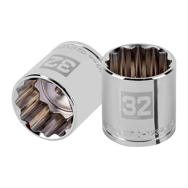 CUBO TRUPER 32MM X 1/2 D-5432-EM 12 PUNTAS   13545