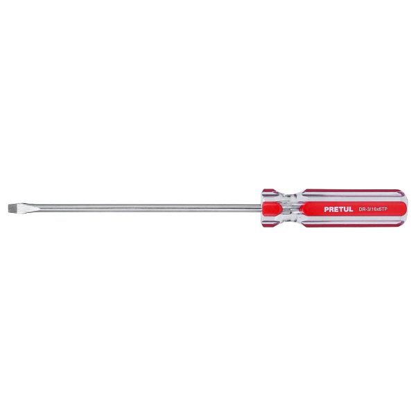 DES. PLANO PRETUL DR-3/16X6TP M/PVC   21457