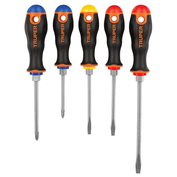 DESARMADORES TRUPER  5PCS DTJ-5B   14138