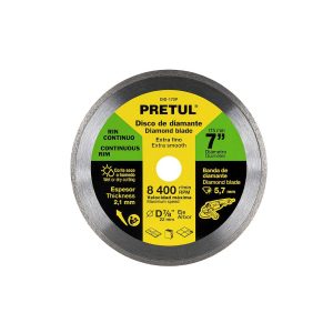 DISCO DIAMAN 7 PRETUL D-804C-P LISO   21000