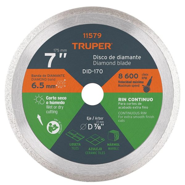 DISCO DIAMAN 7 TRUP DDT-804C LISO   11579