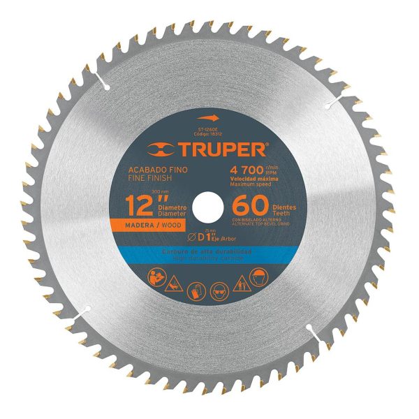 DISCO SIERRA CIRC 12-1 TRUP ST-1260E   18312