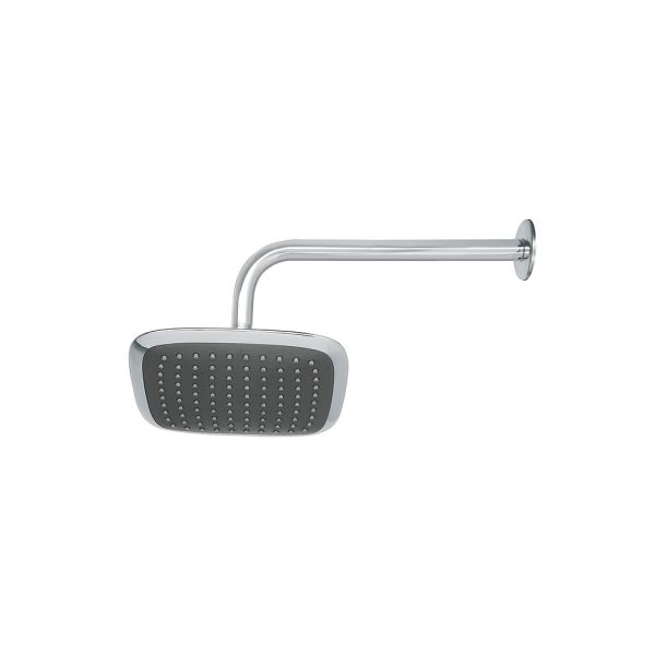 DUCHA BAÑO C/BRAZO CROMADA CUADRADA 8" FOSET AERO  49452