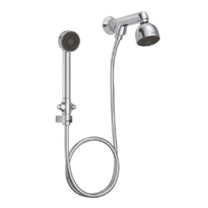 DUCHA CON DESVIADOR Y DUCHA MANUAL MAX-CROMADO (DECA)