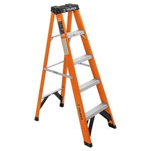 ESCALERA FIB-VID TIPO A 5' 385LBS EST-24FV TRUPER 100224