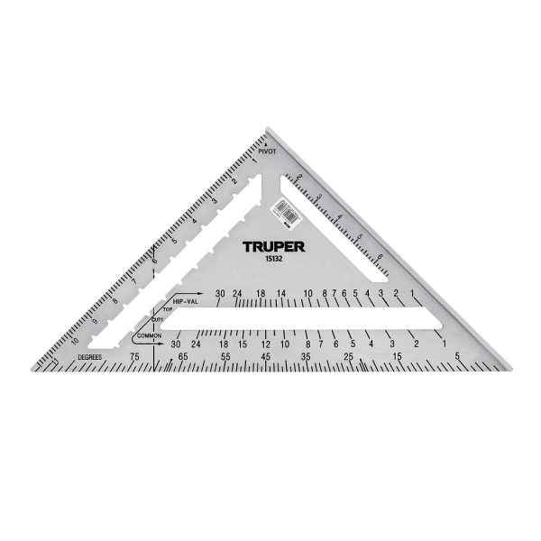 ESCUADRA PARA TABLA YESO TRUPER 12" ET-12A  15132