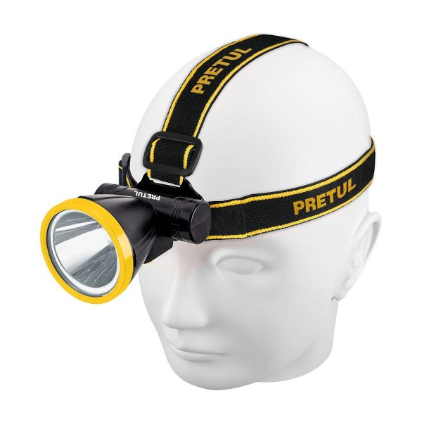 FOCO P/CABEZA PRETUL RECARGABLE 160 LUMENES LI-CA-125RP  29089