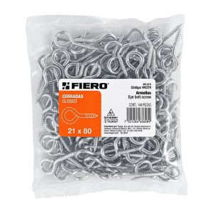 GANCHO DE OJO 1-1/2  21X80 AR-21C 144-PCS  FIERO   44374