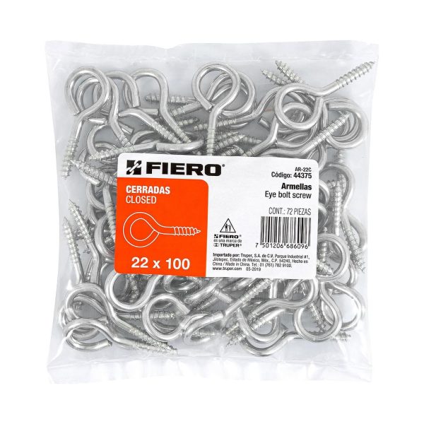 GANCHO DE OJO 1-3/4  22X100 AR-22C 72-PCS  FIERO   44375