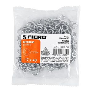 GANCHO DE OJO 1/2  17X40 AR-17C   144-PCS  FIERO   44370