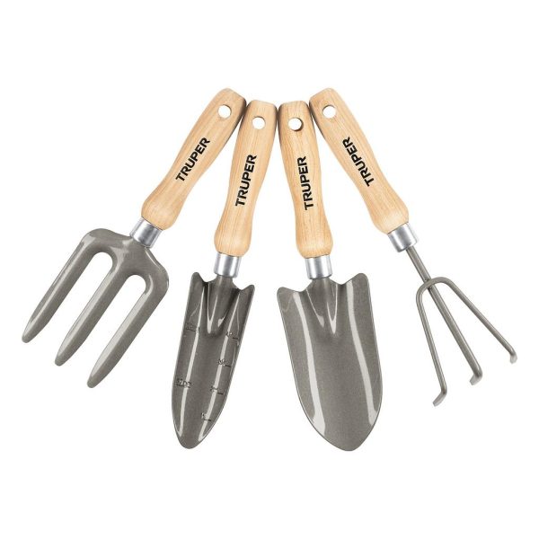 HERRAMIENTA P/JARDIN JJ-4 4-PCS TRUPER 15030