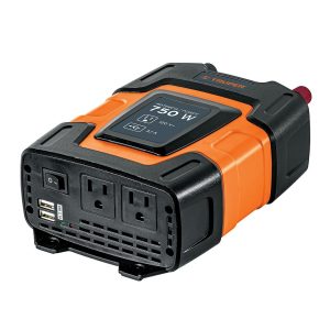 INVERSOR DE CORRIENTE PORTATIL 750W C/PUERTO USB INCO-750 TRUPER  10490