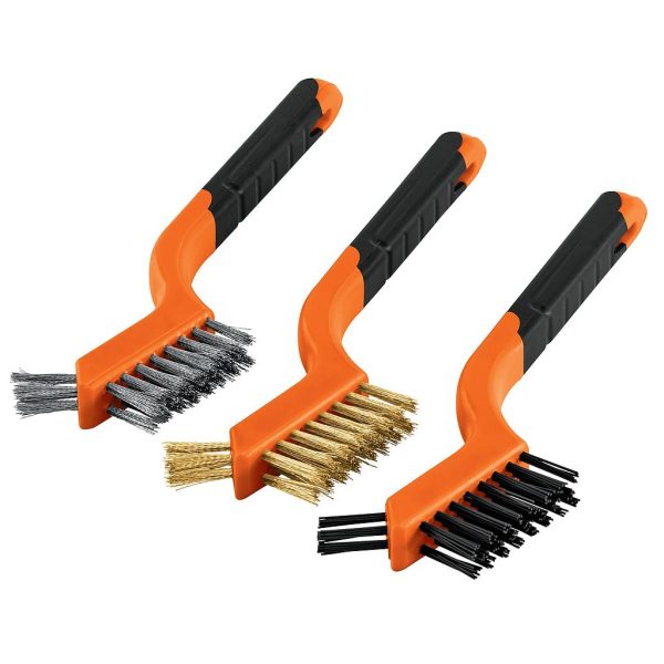 JUEGO DE CEPILLO D/ALAMBRE 3PCS TRUPER  10652