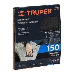 LIJA P/HIERRO LIAG-150 D/AGUA TRUPER  11621