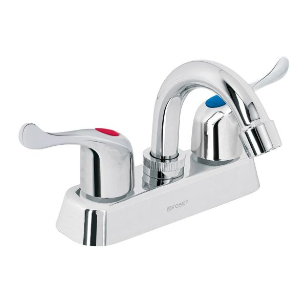 LLAVE LAVABO 1/2X4 FOSET BASIC ABS MP-050P CUELLO CURVO   45512
