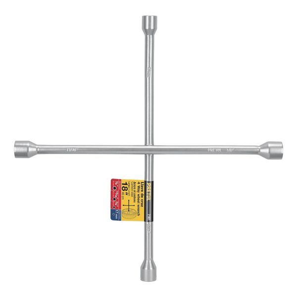 LLAVE RUEDA CRUZ PRETUL 3/4X13/16X7/8X17MM LLCR18P  21801