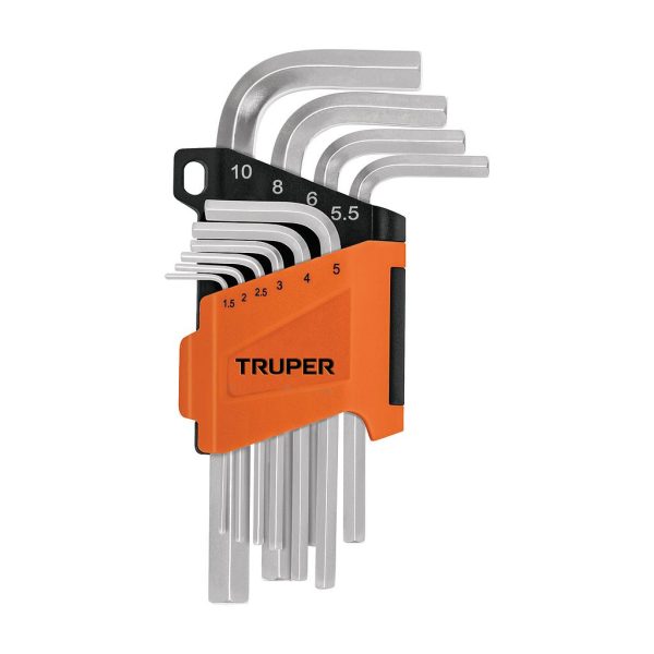 LLAVES ALLEN 10PCS 1.5-10MM ALL-10M TRUP   15536