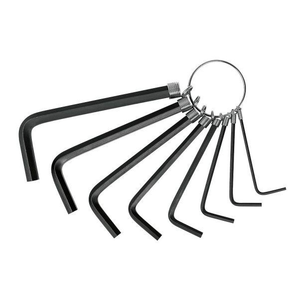 LLAVES ALLEN  8PCS 1.5-6MM ALL-P8M PRET   21851