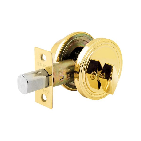 LLAVIN D/CHAPA HERMEX CERO-11P DORADO T/MARIPOSA   23613