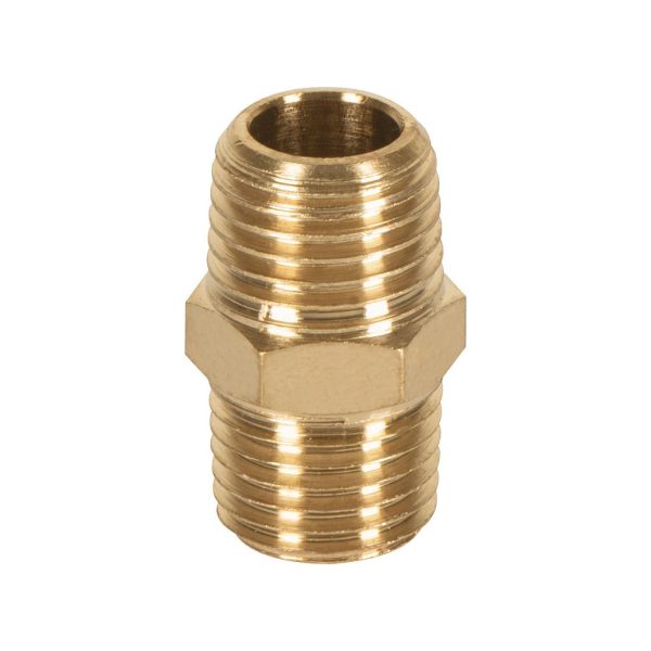 NIPLE P/COMPRESOR MACHO-MACHO MM TRUPER  19024