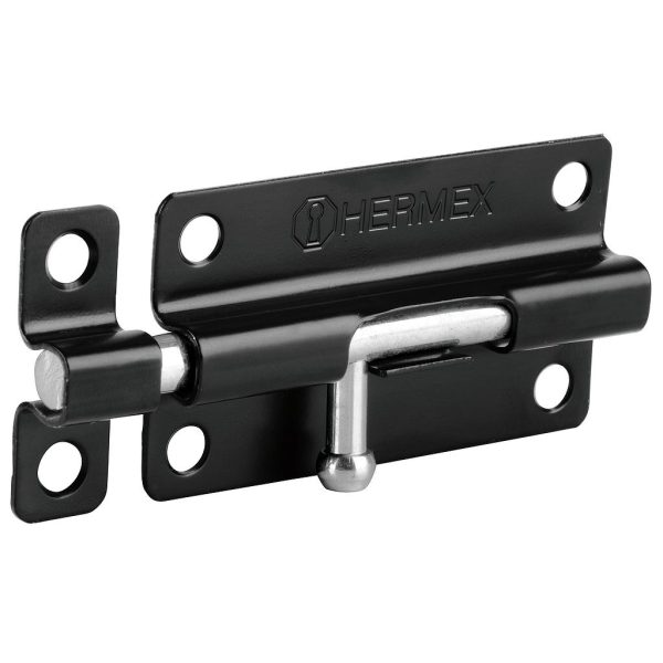 PASADOR NEGRO HERMEX BASIC DE 4 PAS-46  43695