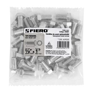 PERNO CABEZA HEXAG 1/2X1 FIERO 40-PCS  44591