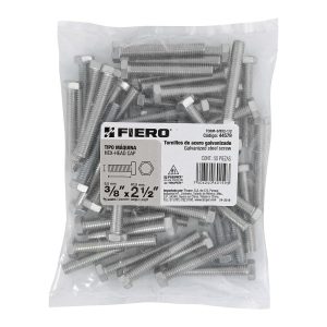 PERNO CABEZA HEXAG 3/8X2-1/2 FIERO 50-PCS  44579