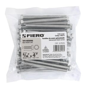 PERNO CABEZA HEXAG 5/16X4 FIERO 50-PCS  44573